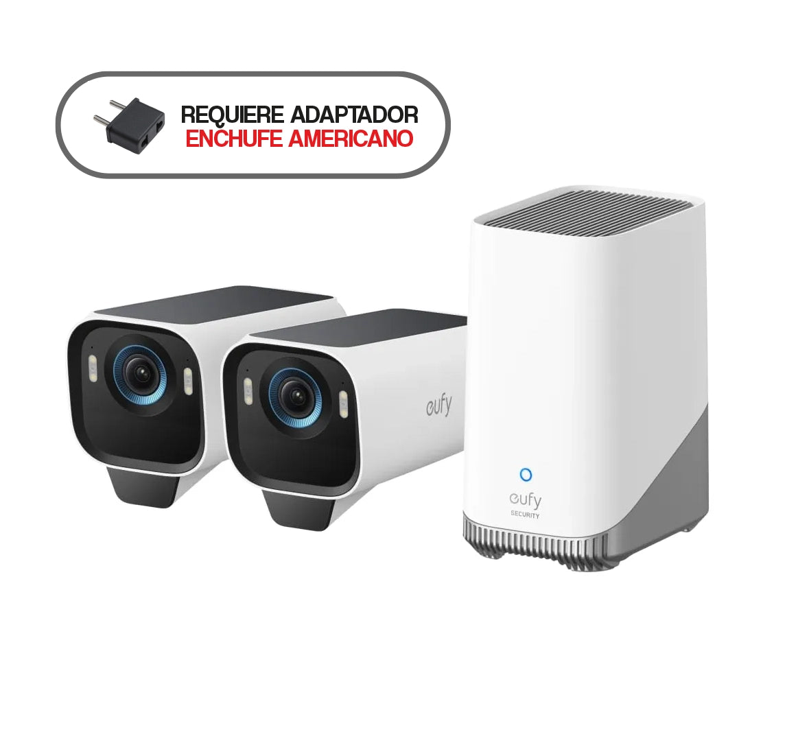 Security Camera Eufy Security Eufycam S3 Pro 2-cam Kit 4k