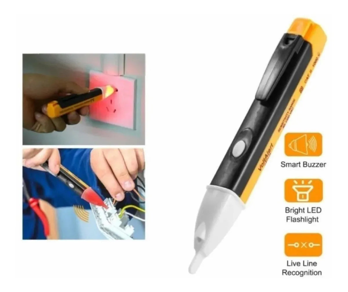 Lápiz Detector De Voltaje Ac 90 A 1000v