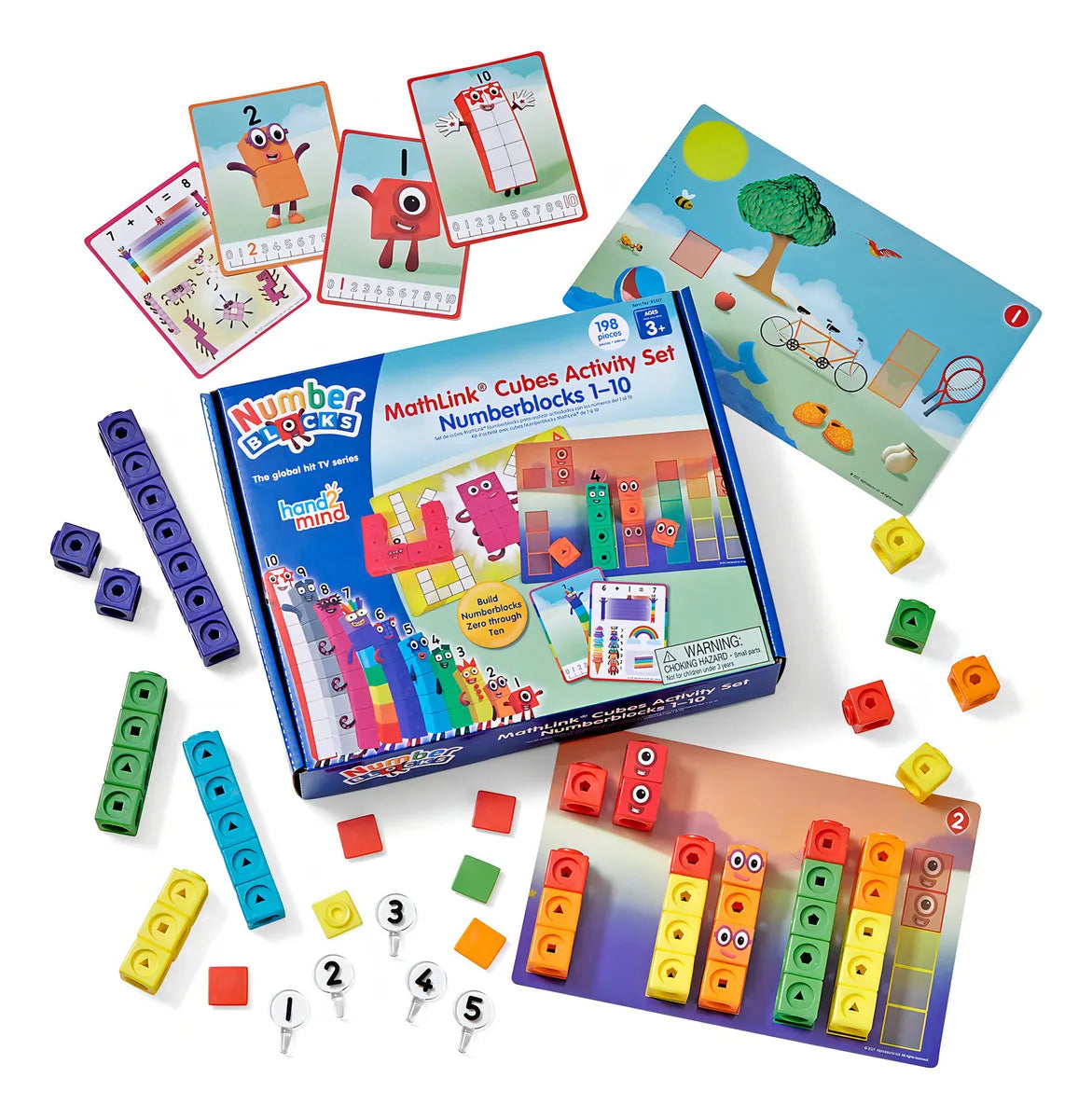 Mathlink Numberblocks Cubos De Matemáticas Educativos 198 Piezas