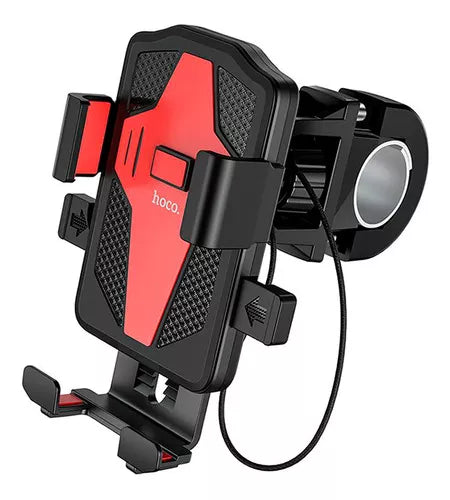 Manillar Hoco Ca73 para motocicleta, soporte para vehículo, negro/rojo