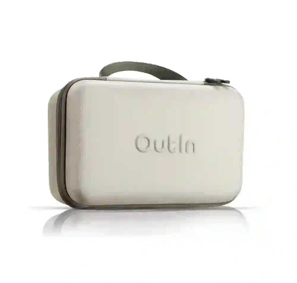 Funda Protectora Outin Gris EVA Para Cafetera Espresso Portátil Nano