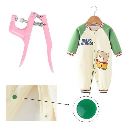 Pinza Remachadora Para Broches Plasticos Snap Mas 270 Broche