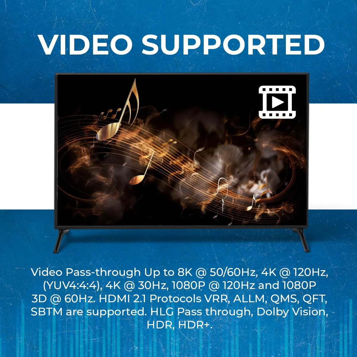 Extractor De Audio Orei 8k Hdmi Ultrahd 4k @ 120 Hz 48g Hdmi