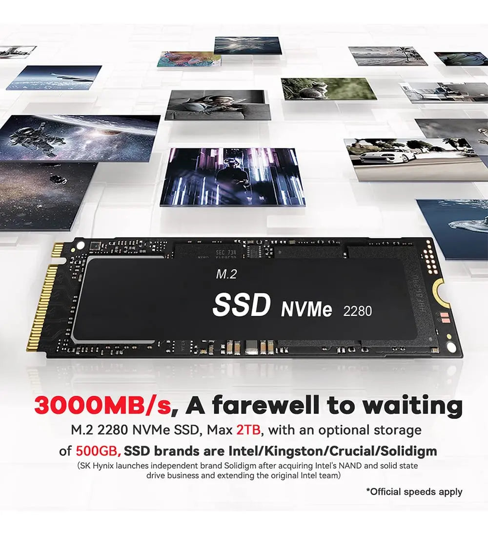 Mini PC Beelink SER5 AMD Ryzen 5 5560U – 16GB RAM 500GB SSD