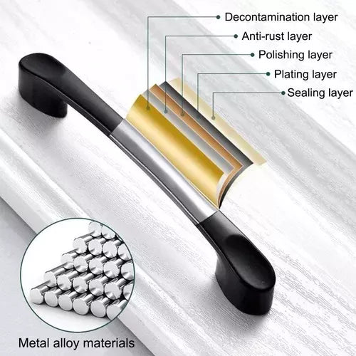 Jaladeras For Aluminium Cajones 10 Piezas