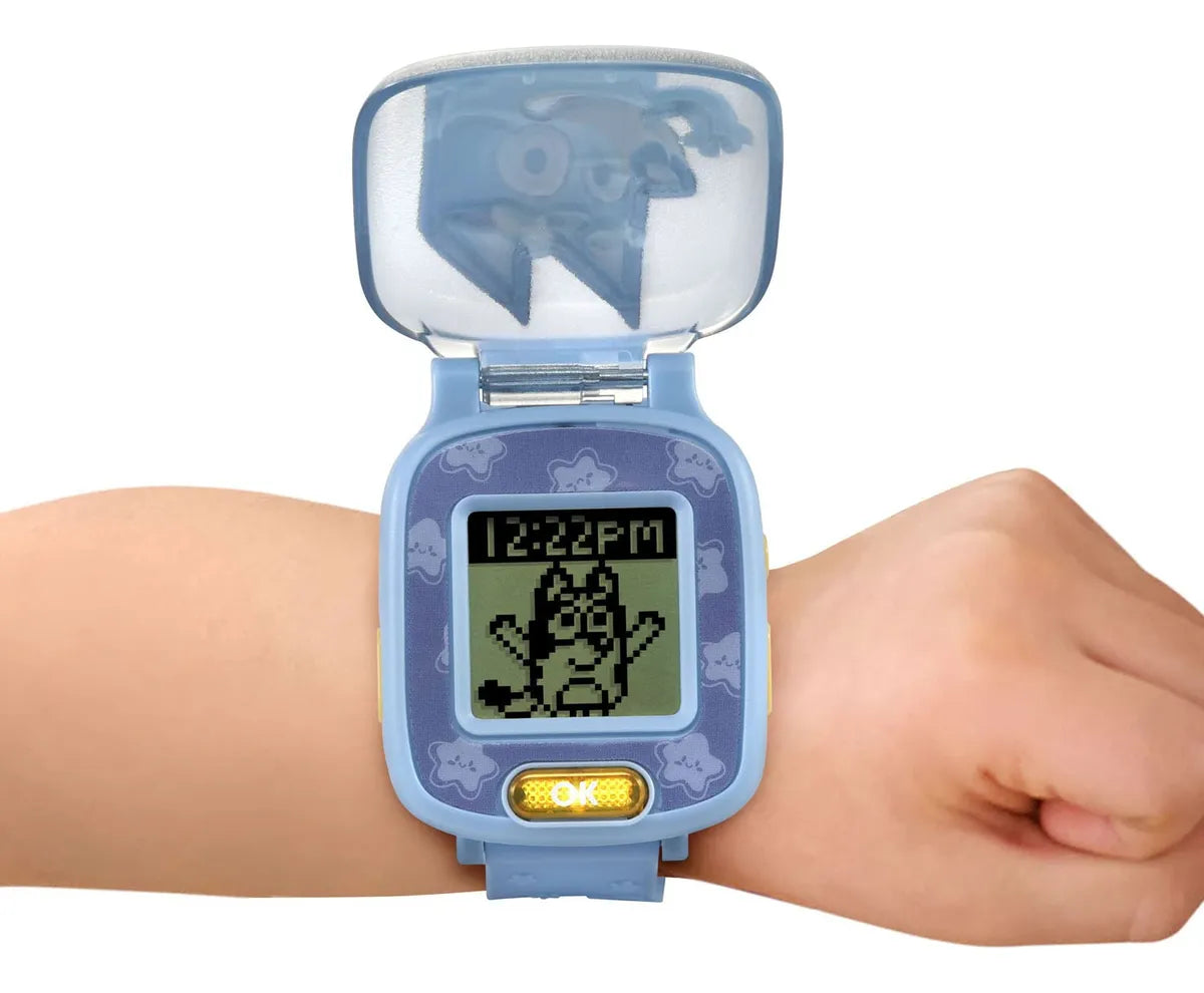 Reloj Vtech Bluey Wackadoo De Color Azul Para Niños De 3 A 6