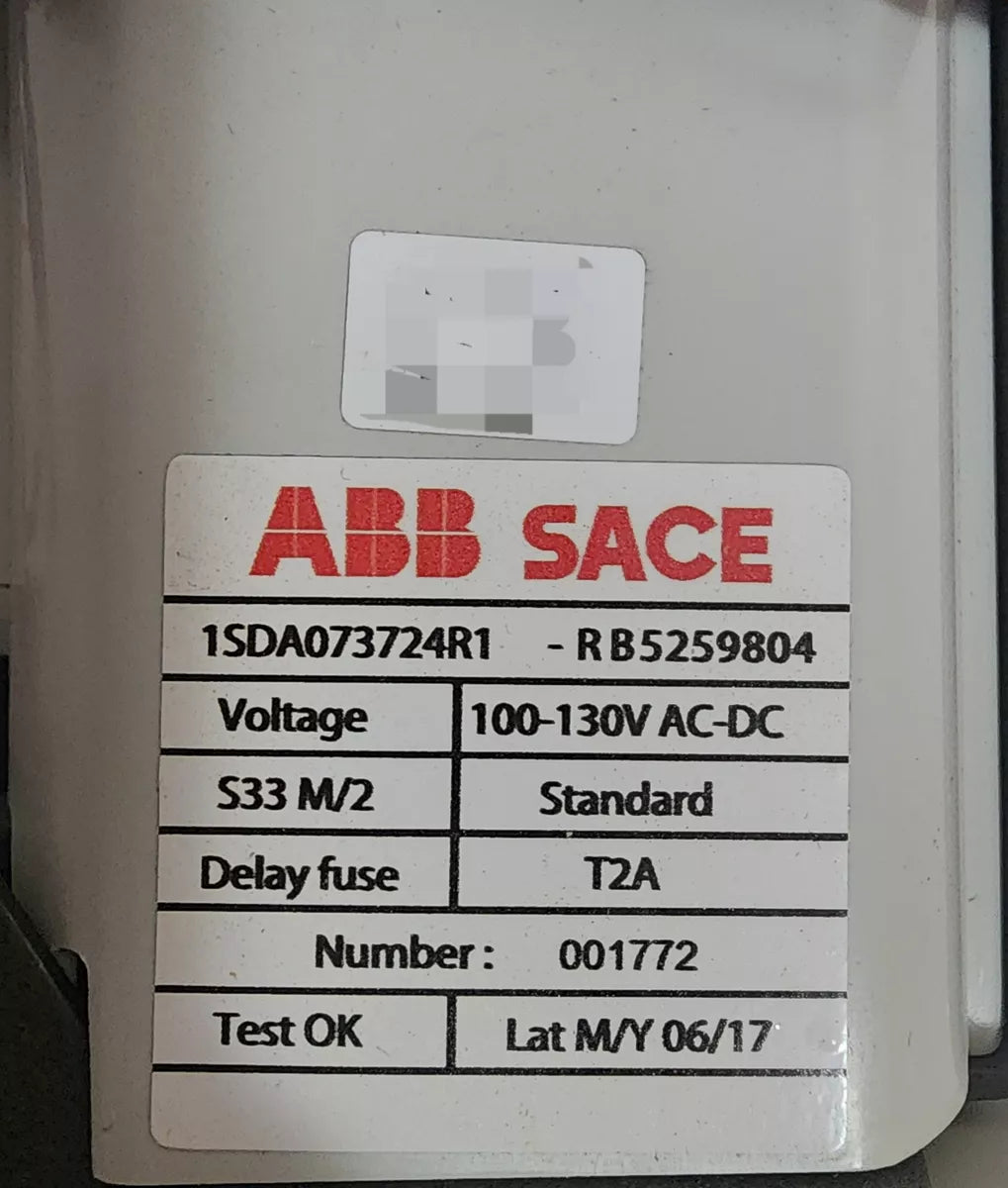 Motor Para E2.2...e6.2 100-130 Vacdc Ref 1SDA073724R1 ABB
