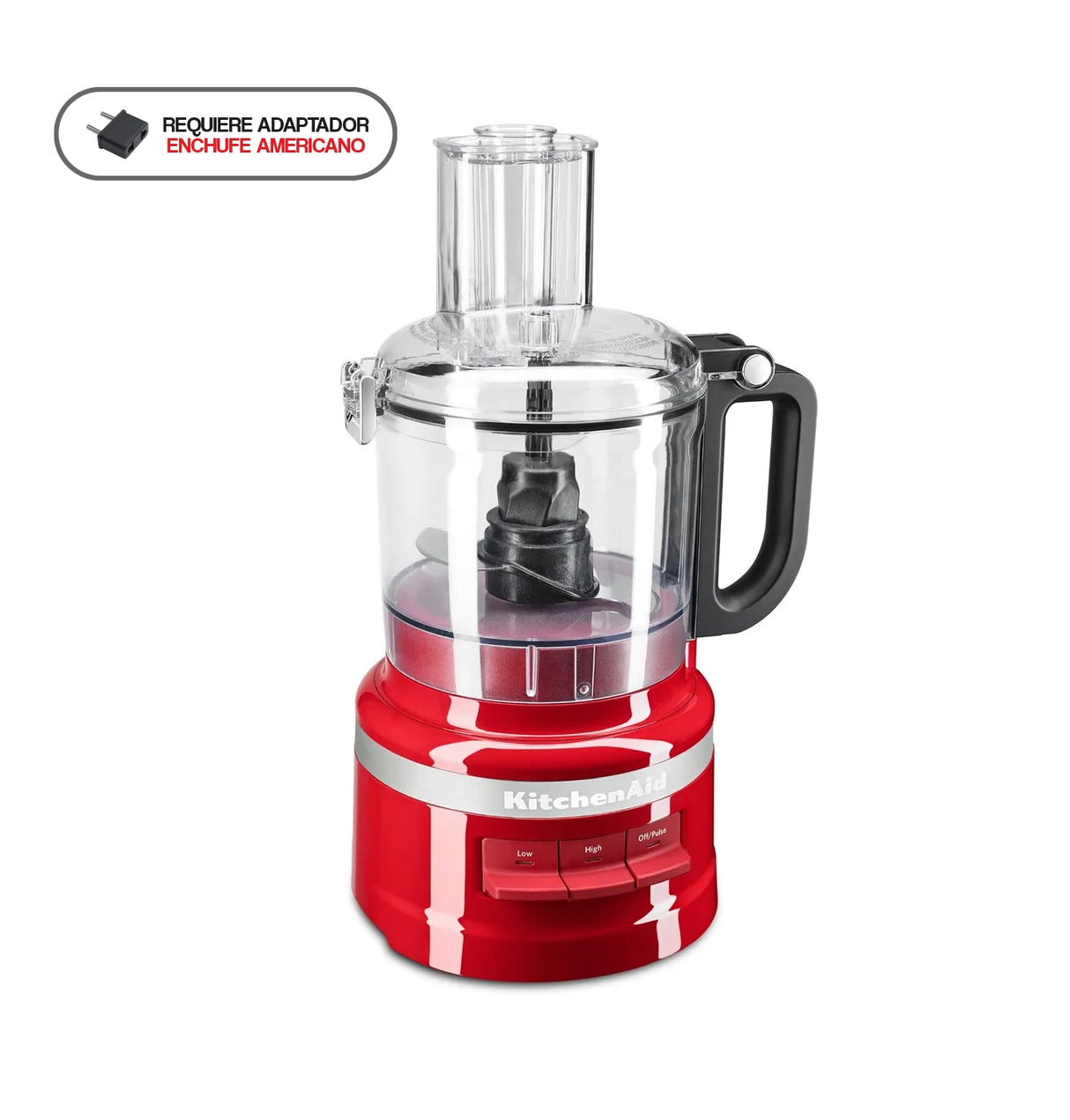 Procesador de alimentos KitchenAid KFP0718 empire red