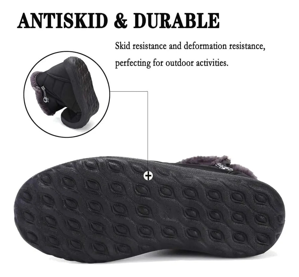 Botas impermeables forradas con chiporro en interior