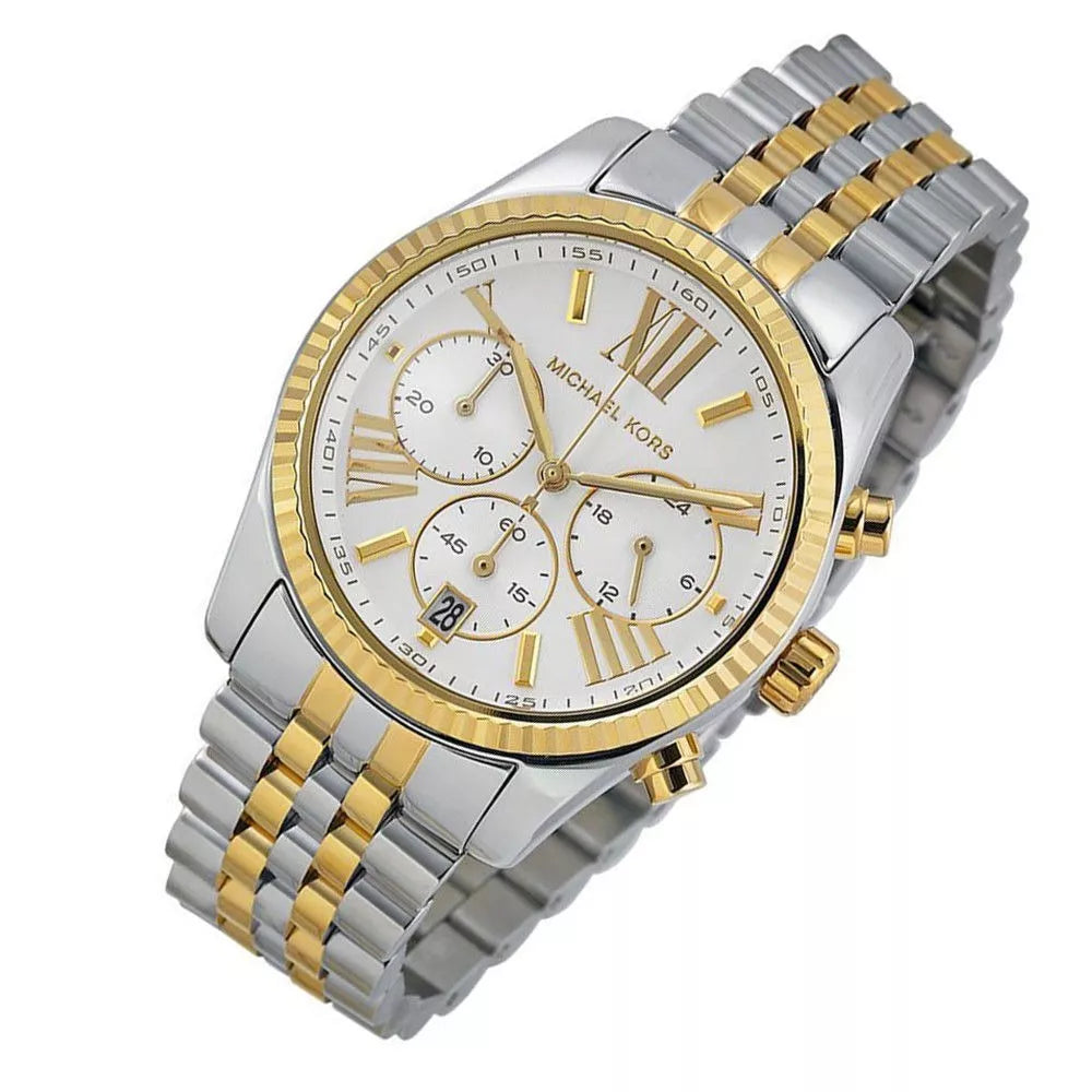 Reloj Michael Kors Clásico Mk5955 De Acero Inox. Para Mujer