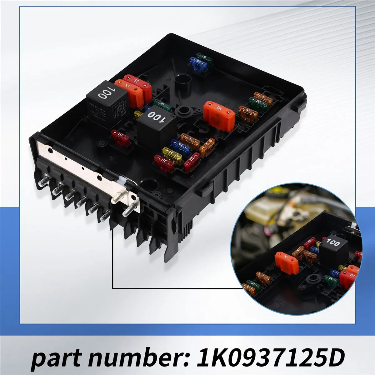 Caja De Fusibles Y Relés Para Golf Mk6, Superb, A3, Q3