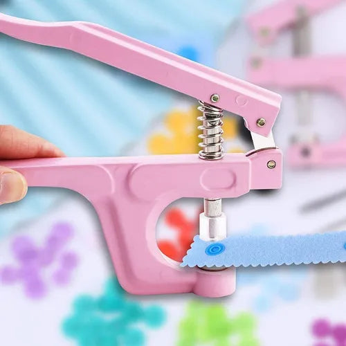 Pinza Remachadora Para Broches Plasticos Snap Mas 270 Broche
