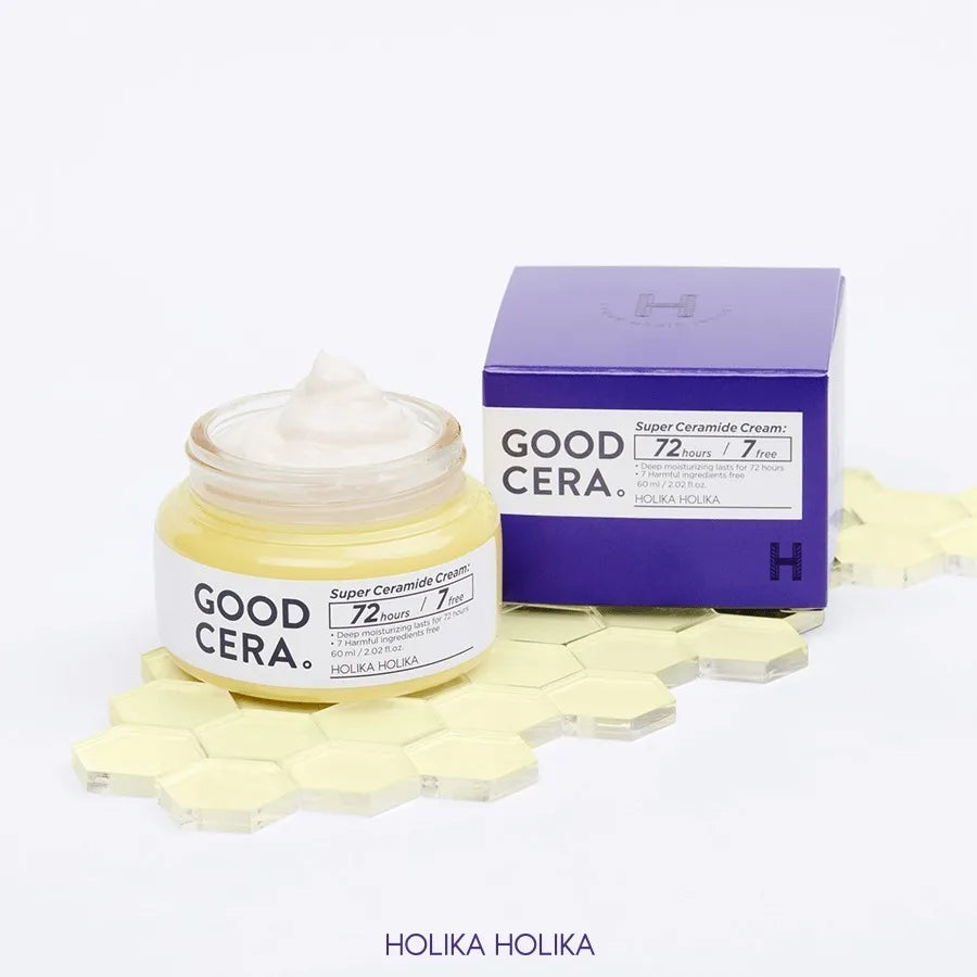 Holika Holika Good Cera Super Ceramide Cream | Crema Hidratante Facial Coreana | 60 ml