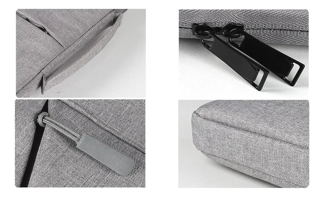 Funda Para Notebook 13 A 14 Con Bolsillos Cierres Y Asa