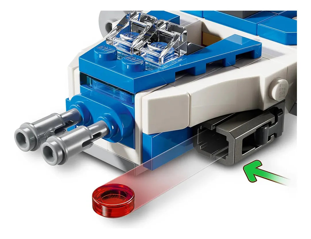 Lego Microfighter: Ala-y Del Capitán Rex (75391) Cantidad de piezas 99