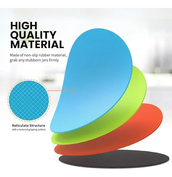 10pk Posavasos Goma Abrir Tarros Almohadilla Para Orejas