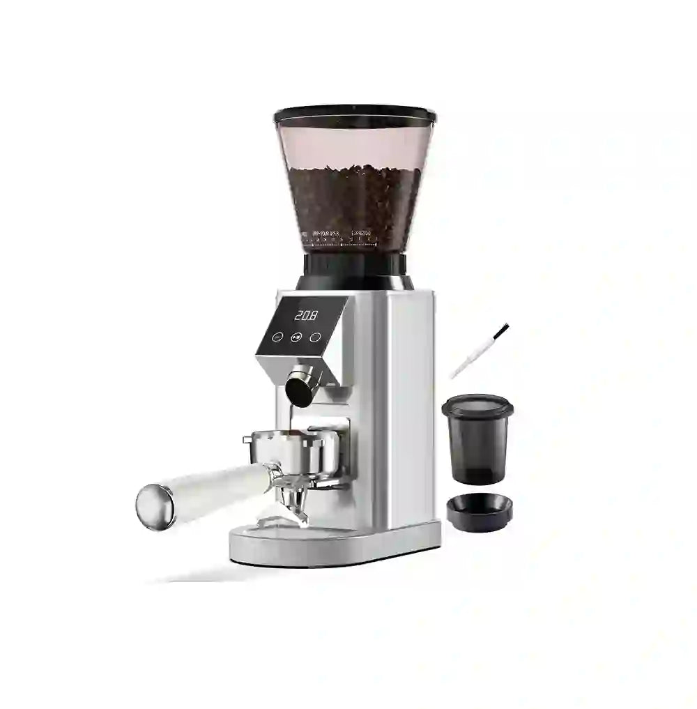 Molinillo de café Tuni G1 con muelas cónicas, 48 niveles de molienda, capacidad para 250 gr 110V.