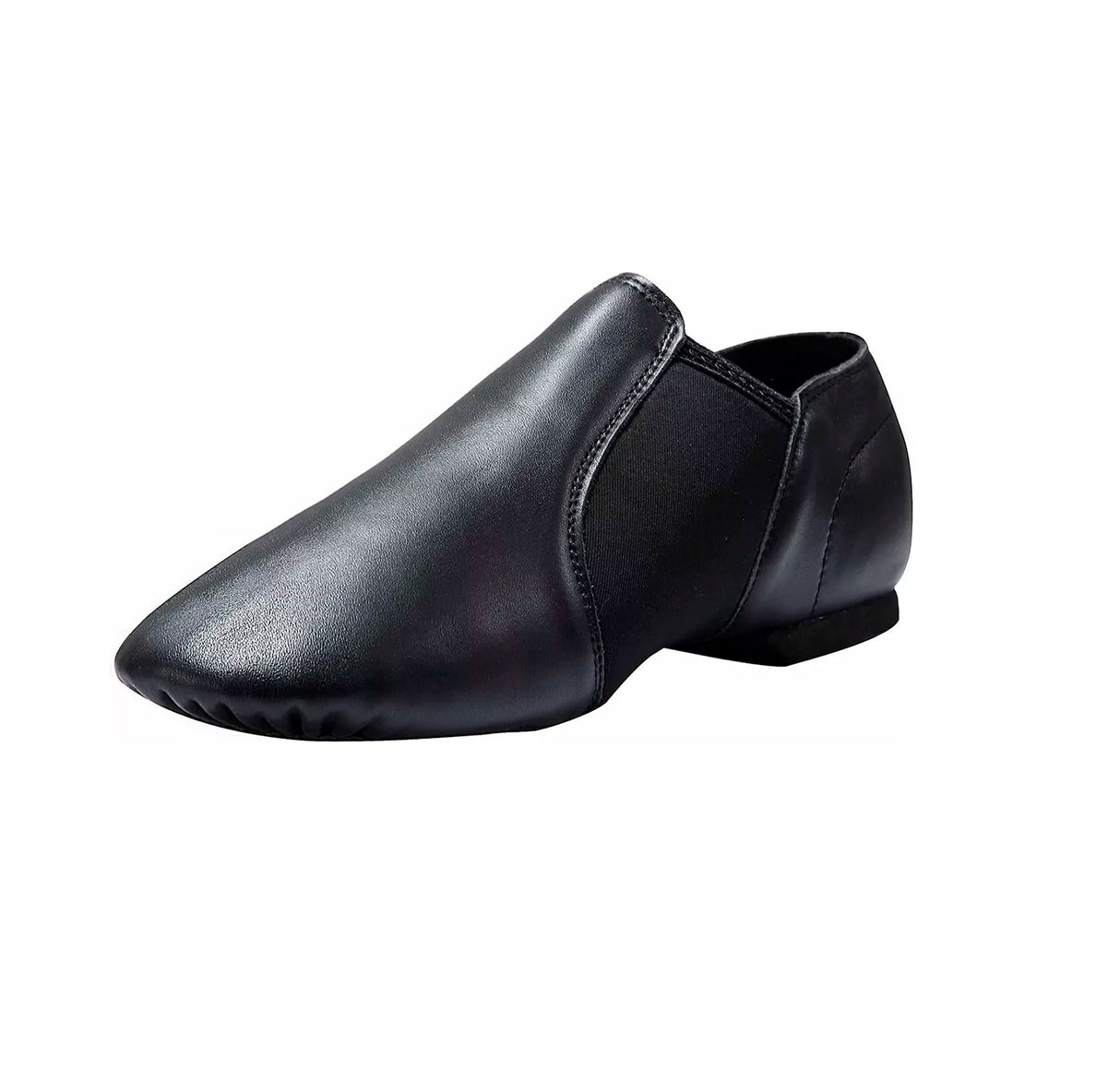 Zapato Cuero Con Strech Sin Cordones Para Jazz,ballet,yoga