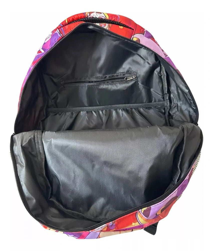 Mochila Escolar Diseño The Amazing Circus Digital Calidad