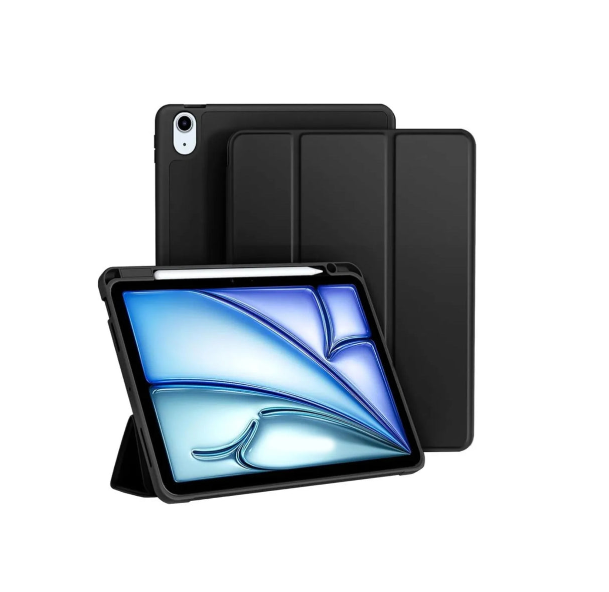 Carcasa Funda Smart Cover Para iPad (todos) Con Ranura Lapiz