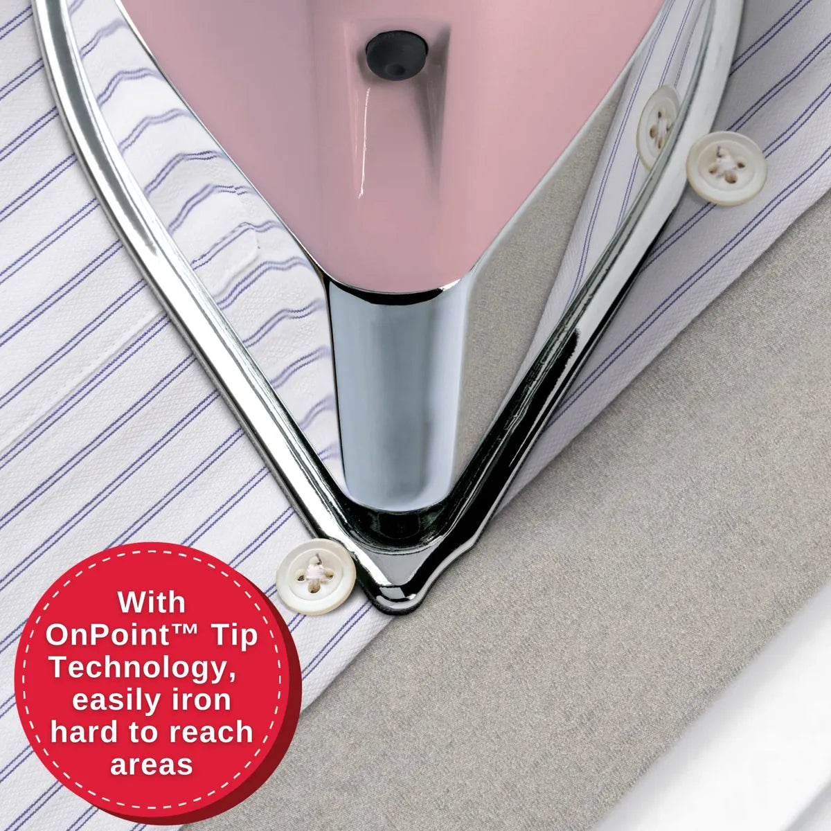 Steam Iron Singer Steamcraft 1700w 300ml Tank Pink