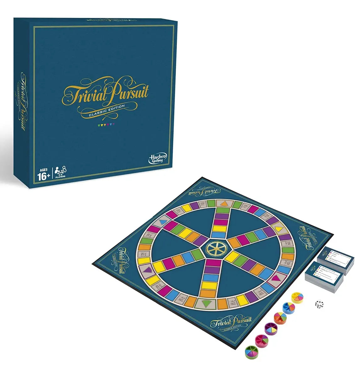 Juego Trivial Pursuit de Hasbro Gaming: Edición clásica (Edición en Inglés)