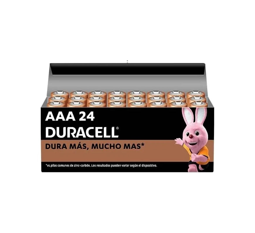 Pack 24 Pilas Duracell Aaa Alcalina Caja