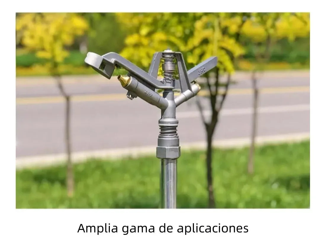 Aspersor Riego Agrícola 1pulgadas Rotación Automática 360°
