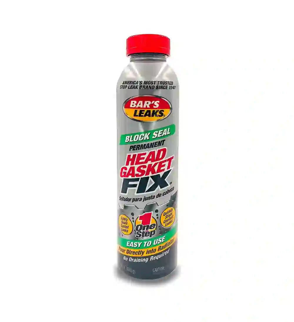 Bar's Leaks Block Seal | Sellador de Junta de Culata, Bloque y Radiador para Motor