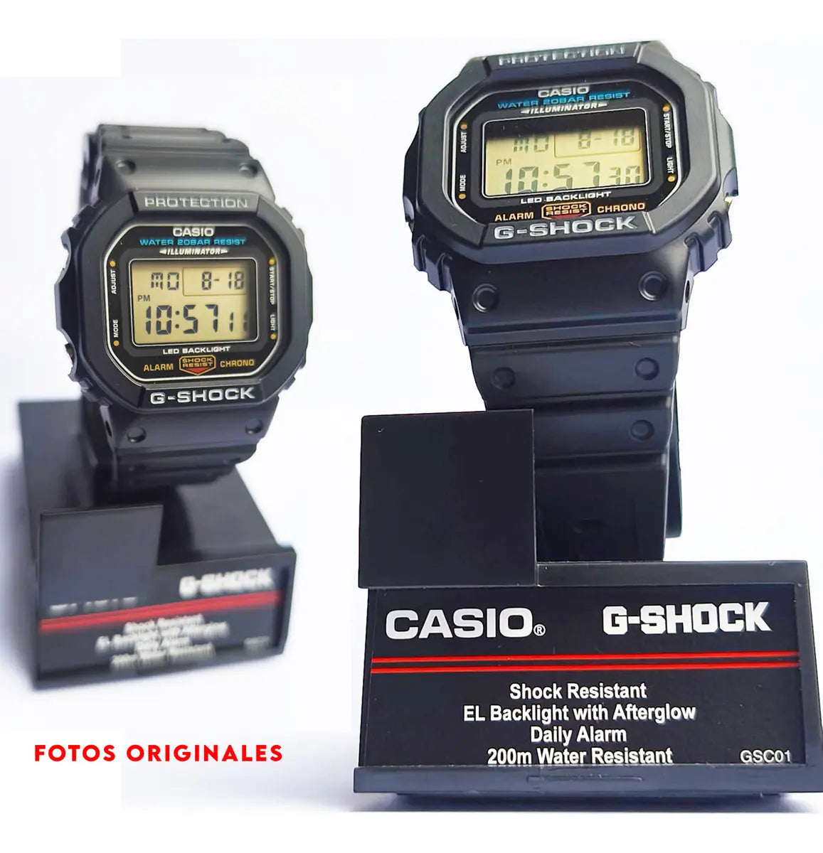 Reloj Casio G-SHOCK DW-5600UE-1 | Digital | Resistente a Impactos | 200 m | Hombre