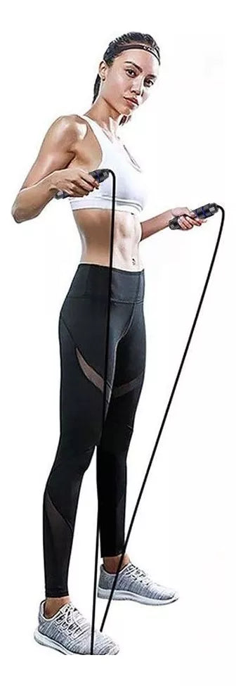 Cuerda Para Saltar Cardio Crossfit Deporte Velocidad