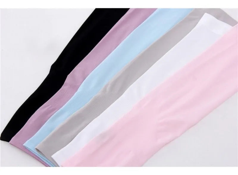 Mangas Brazo Protección Solar Uv Deportiva Beige