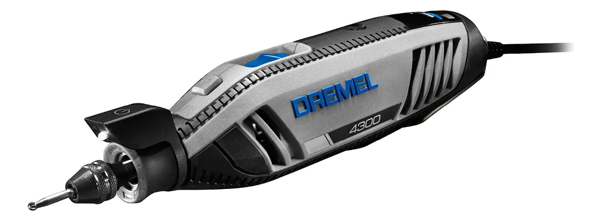 Kit de herramientas rotativas Dremel 4300-5/40 de alto rendimiento con LED