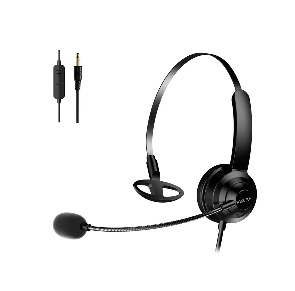 Tonejoy Audífonos Diadema Para Profesional Servicio Cliente