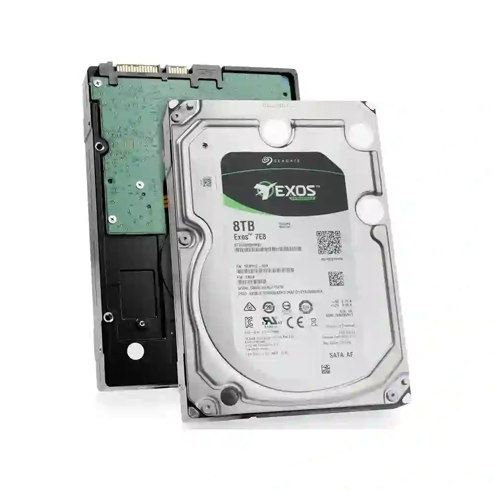 Disco Duro Seagate Exos 7E8 8TB Enterprise 3.5" SATA 6Gb/s 7200 RPM | Open Box