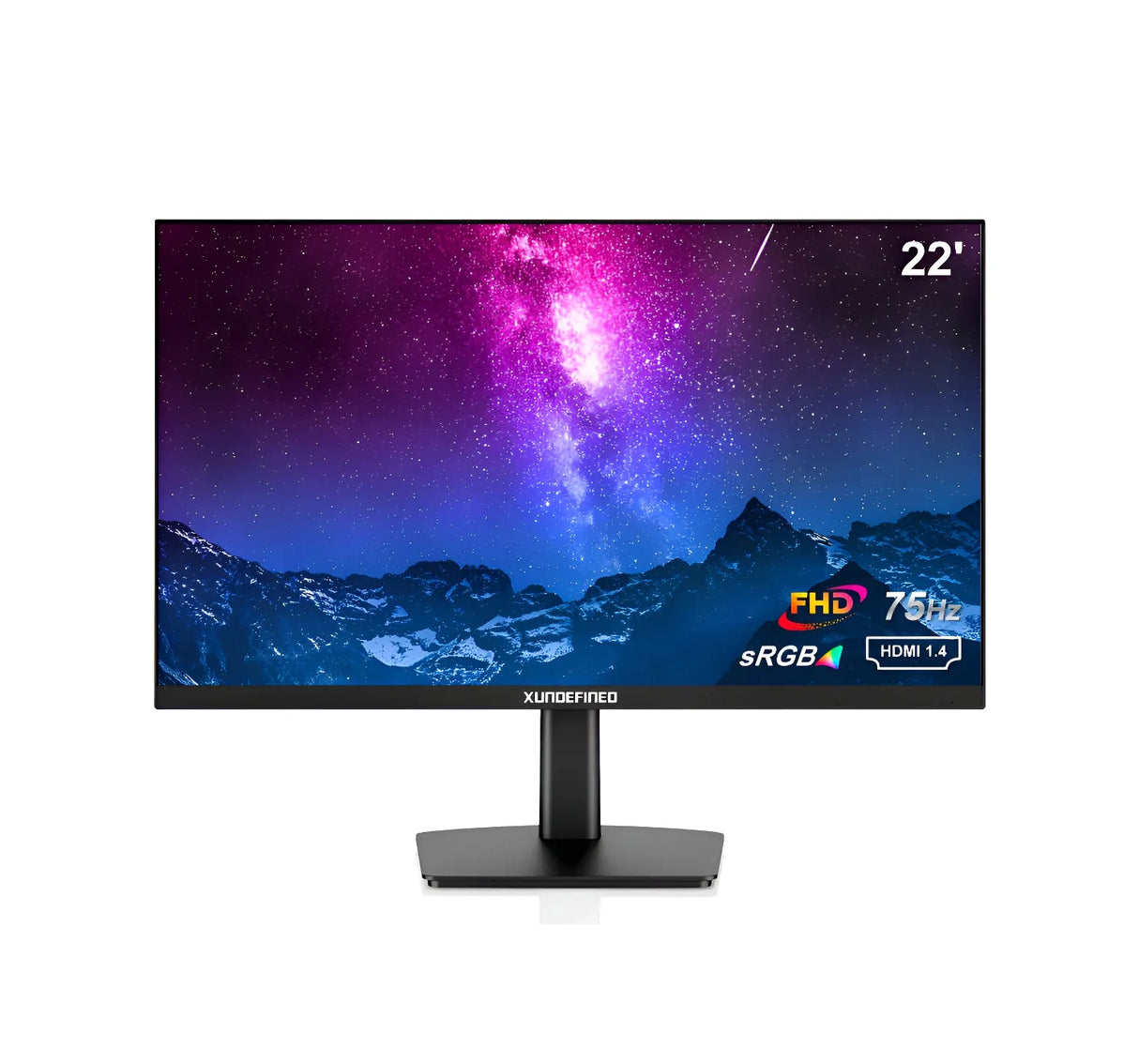 Monitor Gamer Xundefined con pantalla de 22" 75Hz y resolución Full HD