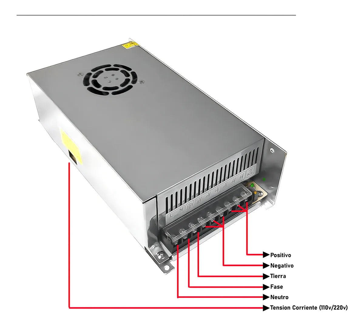 Fuente Poder 12v 20a 240w Transformador 220v Camaras Cinta