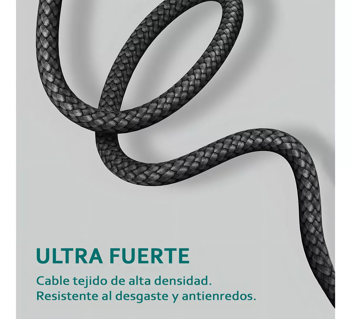 Cable Carga Usb C Para Lightning No Mfi Pd 30w 1 M - Cofolk Color Negro