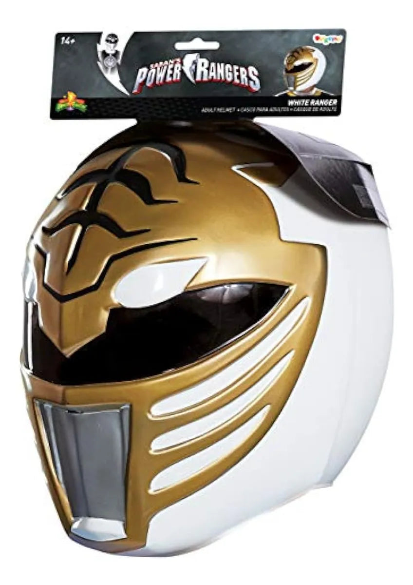 Casco Disguise White Ranger Para Hombre