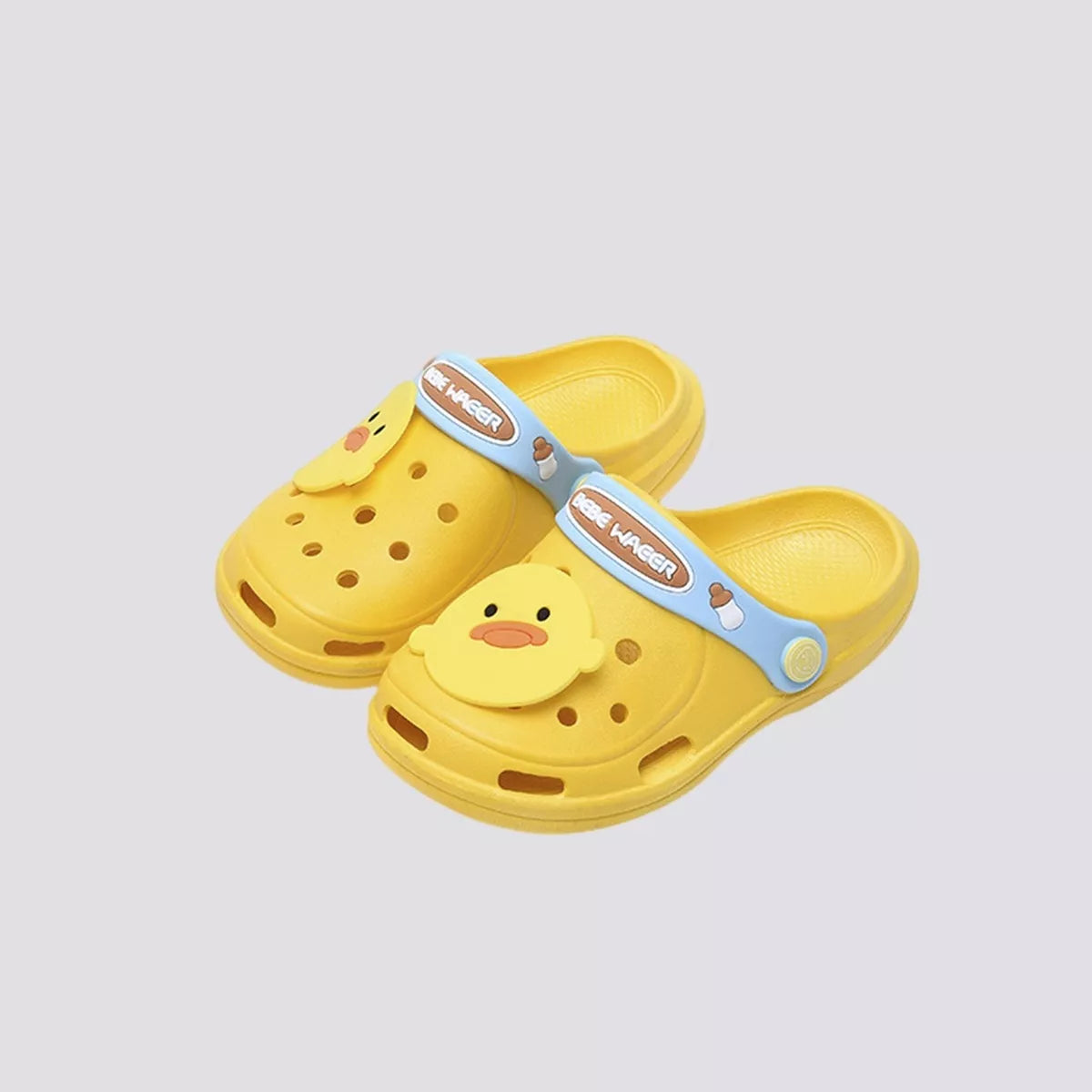 Lindas Y Cómodas Pantuflas Infantiles Pollito Amarillo