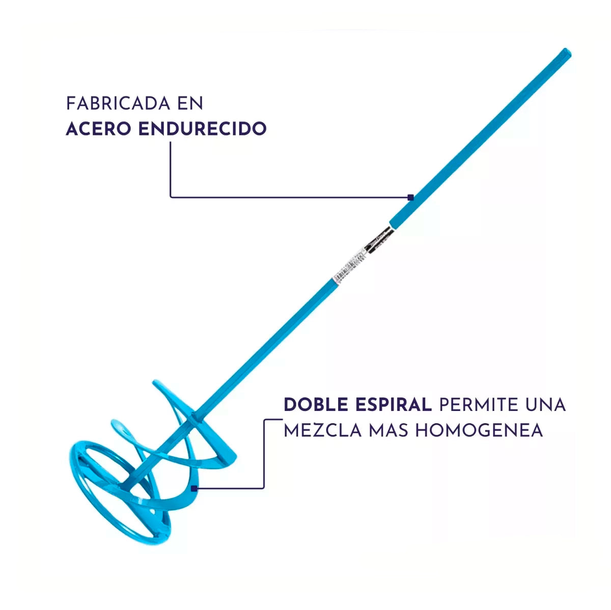 Revolvedor De Pintura Y Mezcla Con Toma Sds ( Hilti )