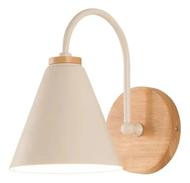 Set 2 Lámparas de pared de color sólido para dormitorio matrimonial