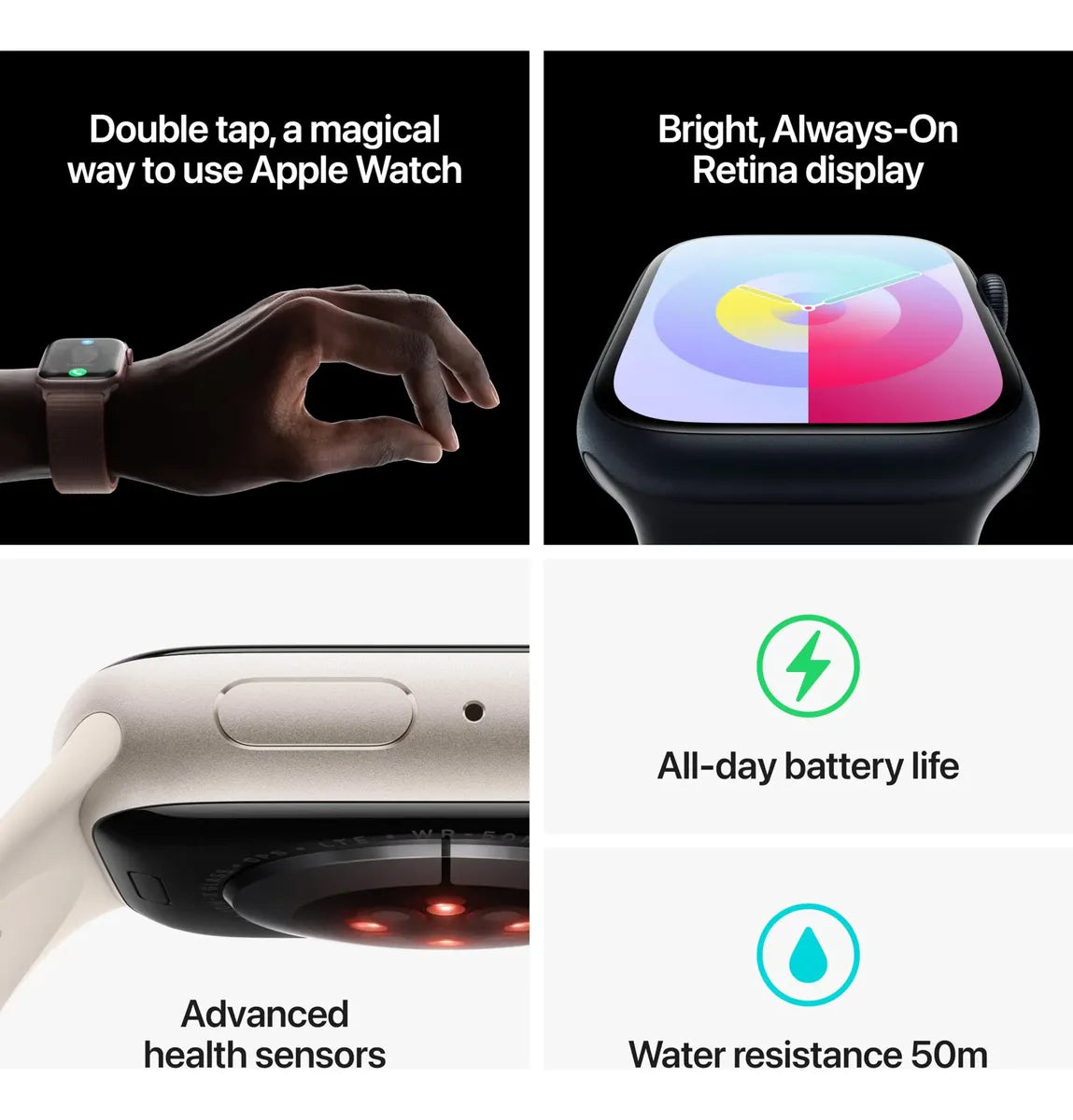 Apple Watch Series 9 GPS + Cellular 45 mm Reacondicionado