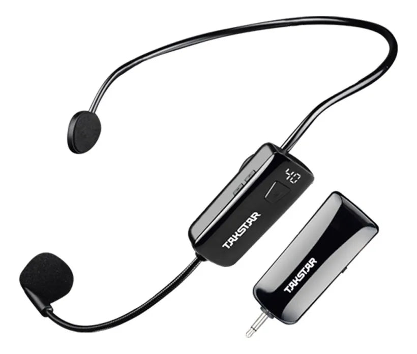 Micrófono Inalámbrico De Diadema Con Pantalla De Visualización