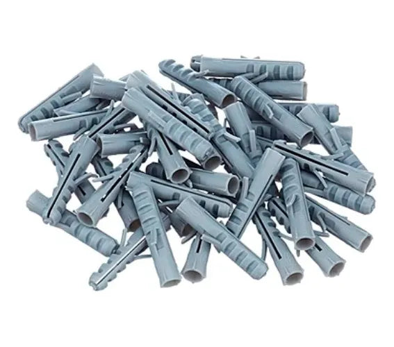 Tarugo Nylon 6mm Plástico Con Tope 1000u