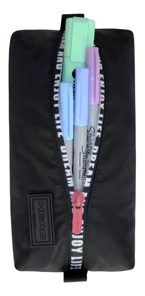 Estuche Alto Mujer Print Negro Head