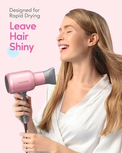 Xw Wavytalk Secador De Pelo Iónico Profesional Con Difusor 110V