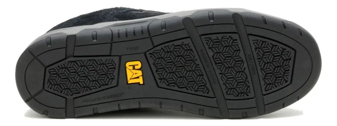 Zapatilla Theorem Mid CAT Hombre Negro
