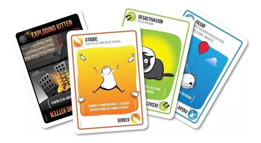 Exploding Kittens Juego Mesa Nueva Version Ingles