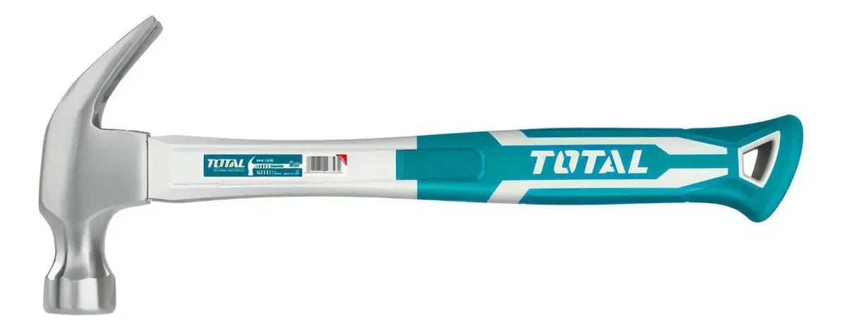Martillo Carpintero Mango De Fibra 8oz Total